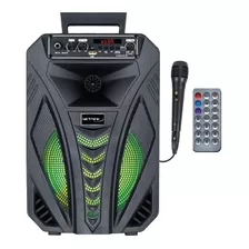 Parlante Portátil Inalámbrico Bluetooth Karaoke Grande Caja Netmak Nm-xtasys
