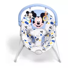 Cadeira De Descanso 0-11kg Mickey Softy Multikids Baby Bb440 Cor Azul