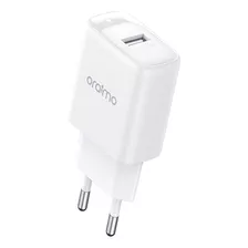 Cargador De Pared + Cable Usb -oraimo Eu 2a 10w Color Blanco