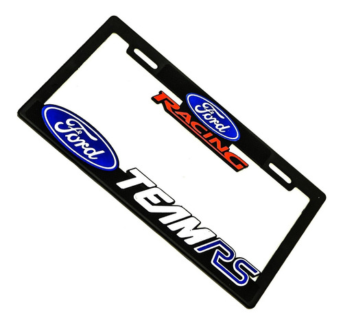  Portaplacas Premium Ford Team Rs  Juego 2 Piezas Foto 4