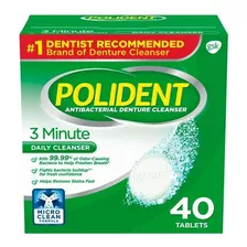 Polident Limpiador Para Dentadura Original 40ct.