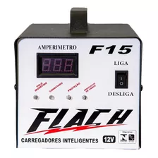 Carregador De Bateria Veicular 15a 12v Inteligente