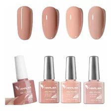 Pack 4 Colores Permanente Nude Venalisa 7.5ml