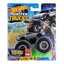Hot Wheels Monster Trucks Delorean De Volta Para O Futuro