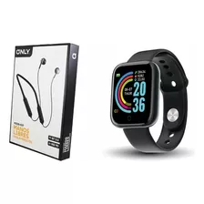 Smart Watch Y68 Más Auriculares Bluetooth 