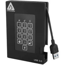 Apricorn Aegis Padlock Fortress 256gb Usb 3.1 Gen 1 Ssd W/ P