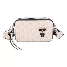 Bolso Bandolera De Cuero Karl Lagerfeld Nuevo 1