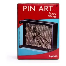Toysmith Pantalla De Pin Art (marco Negro, 3.75-x 5-pulgada.
