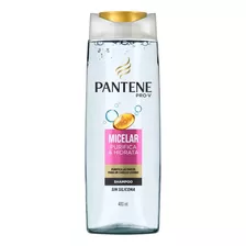 Shampoo Pantene Pro-v Micelar En Botella De 400ml Por 1 Unidad