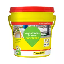 Borracha Liquida Quartzolit 18kg Impermeabiliza E Protege