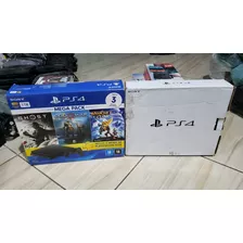 Caixa Mega Pack Do Ps 4 Slim 1tb Tudo Ok! !!!