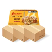 Atacado 48 Uni Colomba Pascal Frutas Bauducco Pascoa 400g