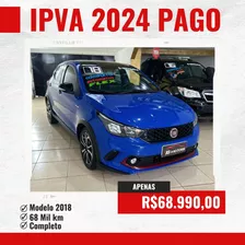 Fiat/argo Hgt 1.8 Flex At6 2017/2018 Ipva 2024 Pago