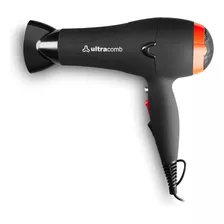 Secador De Pelo Ultracomb Tourmaline Ion Pro Sc-4606 Negro 220v