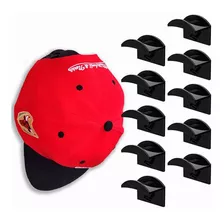 10 Gancho Organizador De Gorras Para Pared Percheros Porta