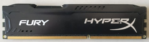 Memória Ram Fury Color Preto  4gb 1 Hyperx Hx316c10fb/4