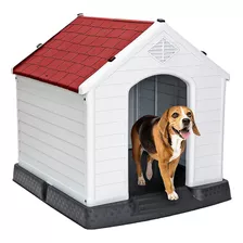 Casa Para Perro Chico Mediano Térmica De Plástico 73cm