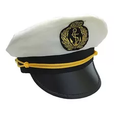 Sombrero Capitán Marino Gorro Naval Fiestas Disfraces 