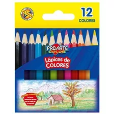 Lapices De Colores 12 Cortos Proarte