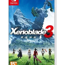 Xenoblade Chronicles 3 Nintendo Switch Portada - China 