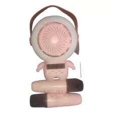 Astro Speaker Lámpara Parlante Karaoke Reloj 4x1.