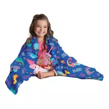 Manta Cobertor Fleece Microfibra Infantil De Menina 