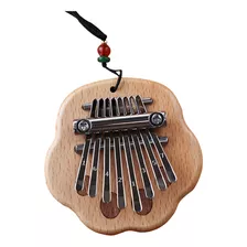 Mini Kalimba De Madeira, Instrumentos Musicais, Chaveiro,