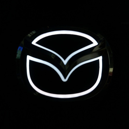 Luz Led De Con Logotipo De Coche 5d Para Mazda De 10,1x8,2cm Foto 2