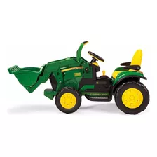 Carro Elétrico Mini Trator John Deere Ground Loader