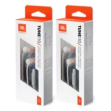 Kit 2 Fones De Ouvido Jbl T110 C/ Microfone Original Lacrado