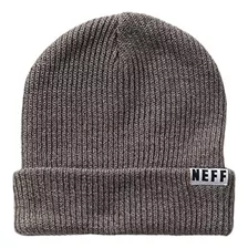 Neff Gorro Plegable Hombre Y Mujer, Carbón Jaspeado, Talla