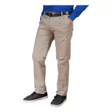 Pantalón De Gabardina Pinzado Clásico Hombre Pierre Cardin