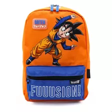 Mochila Dragon Ball Z Reversible Fusión Goten Y Trunks And23