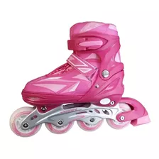 Patines Lineales Mirey + Casco + Protectores + Abec 7