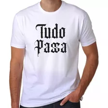 Blusas Evangélica Fé Cristã Culto Tudo Passa Pastor Igreja