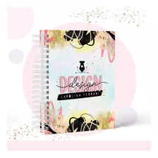 Caderno Pautado Profissão Design - Arquivo Digital