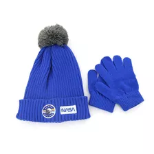 Set X 2 Infantil Invierno Gorro + Guantes De Lana Nasa