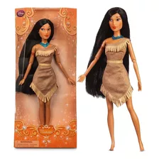 Boneca Pocahontas De John Smith Clássica Disney Store 2015