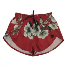 Short Feminino Maresia Tactel Vermelho 12900029