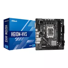 Mother Asrock Socket 1700 Intel H610m-hdv Gen12 - Color Negro