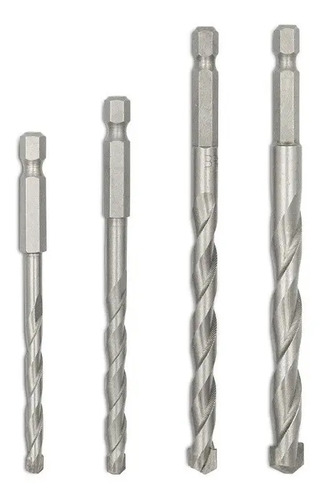 Set Mechas Widia Hexagonales Bremen 4 Pz 5 6 8 10 Mm 7684   