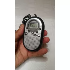 Mini Radio Digital Am Fm Jwin Usado 