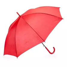 Sombrinha Guarda Chuva Automático Adulto Reforçado Cor Vermelho