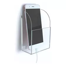 Suporte Carregamento Acrílico Transparente P 1 Celular Full