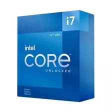 Procesador Gamer Intel Core I7-12700kf Bx8071512700kf De 12 Núcleos Y 5ghz De Frecuencia Con Gráfica Integrada