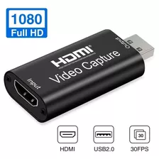 Capturador Video Hd Usb 2.0 Puerto Hdmi Ps4 Dvd Videos