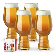 Spiegelau Craft Beer Ipa Glass, Juego De 4, Cristal Sin Plom