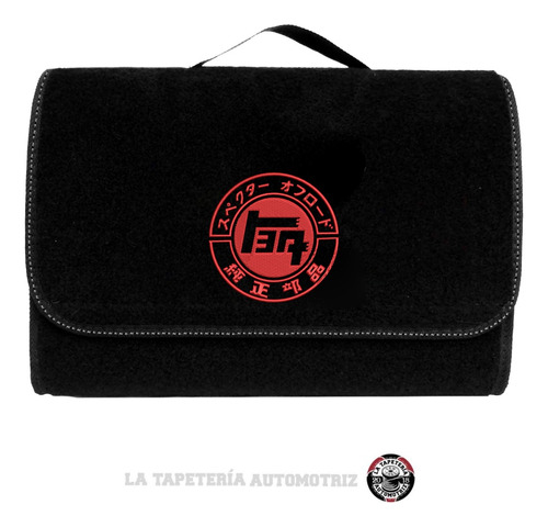 Maletn Para Kit De Carretera Con Logo Retro Toyota Rojo Foto 2