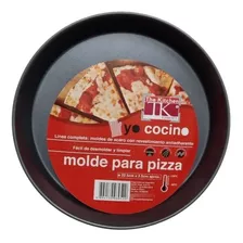 Pizzera 33cm Antiadherente Molde Pizza Horno Almagro