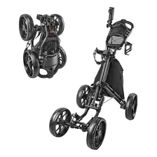 Carro De Golf 4 Ruedas Plegable Carrito De Golf Liviano Pro